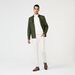 Mens Forest Green Utility Jacket